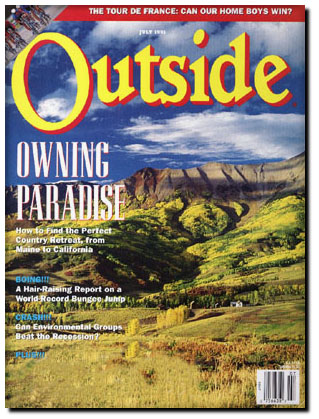 Outside